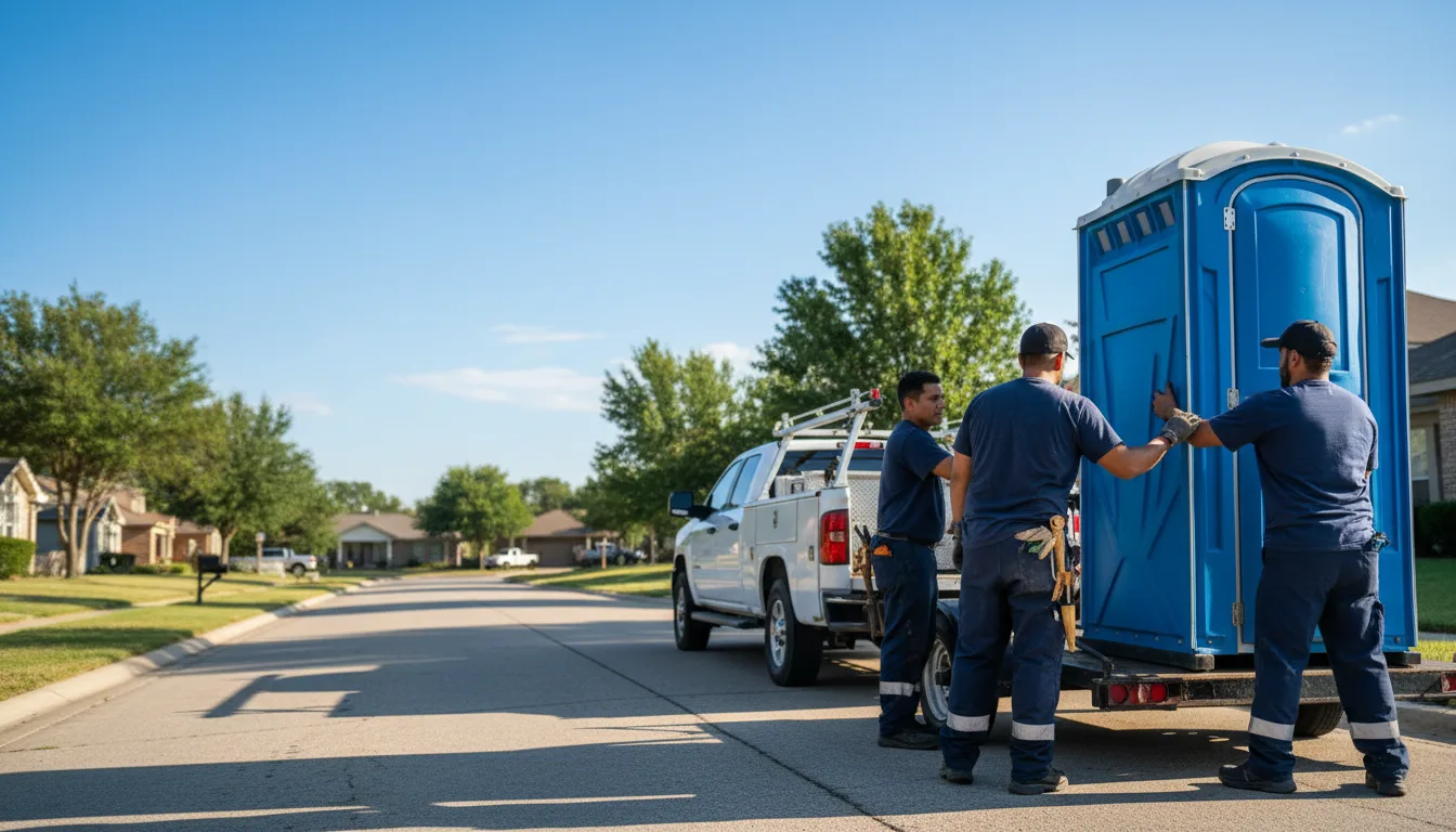 Portable Toilet Rental in De Berry, TX near me
